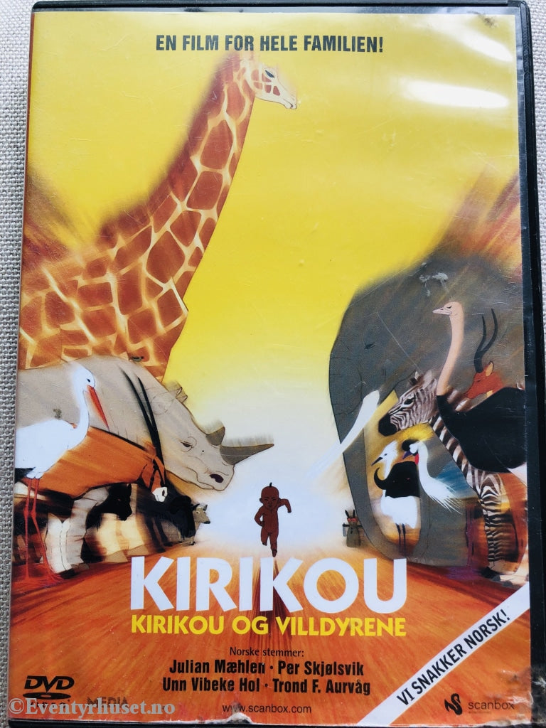 Kirikou Og Villdyrene. 2005. Dvd. Dvd