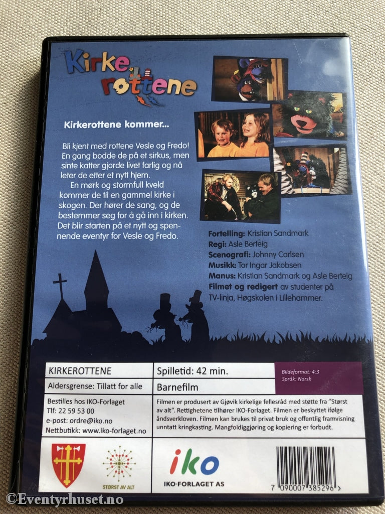 Kirkerottene. Dvd. Dvd