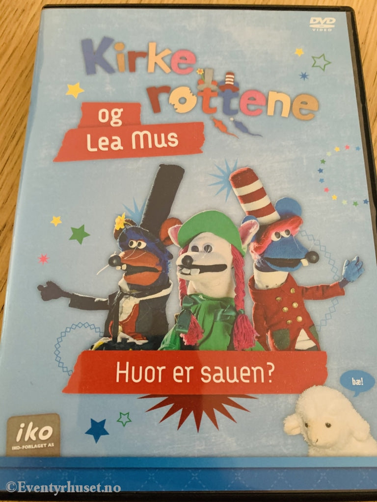 Kirkerottene Og Lea Mus. Hvor Er Sauen 2013. Dvd. Dvd