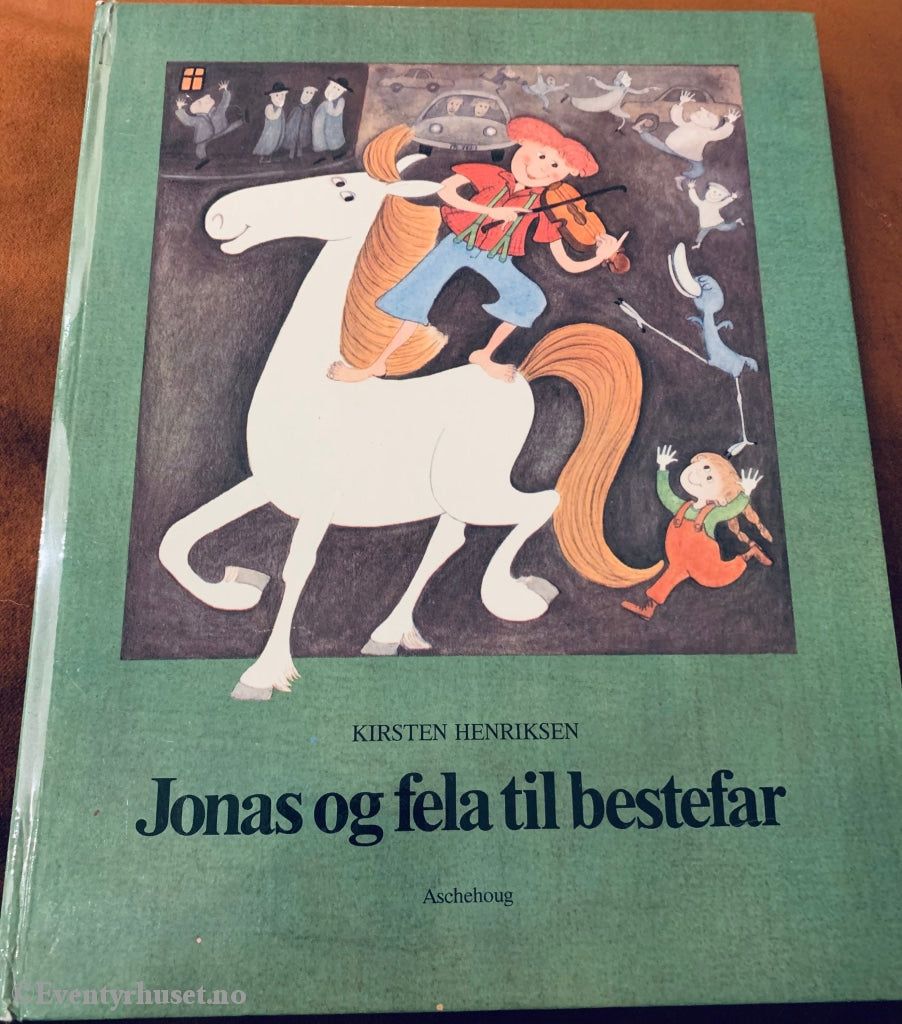 Kirsten Henriksen. 1977. Jonas Og Fela Til Bestefar. Fortelling