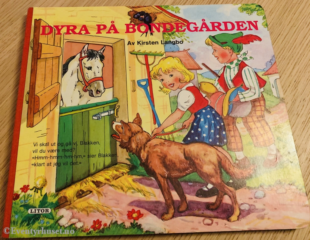 Kirsten Langbo. 1988. Dyra På Bondegården. Fortelling