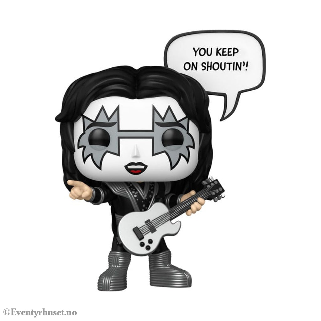 KISS POP! Sayings Vinyl Figure The Spaceman(R&R All Night) 9 cm Collectibles