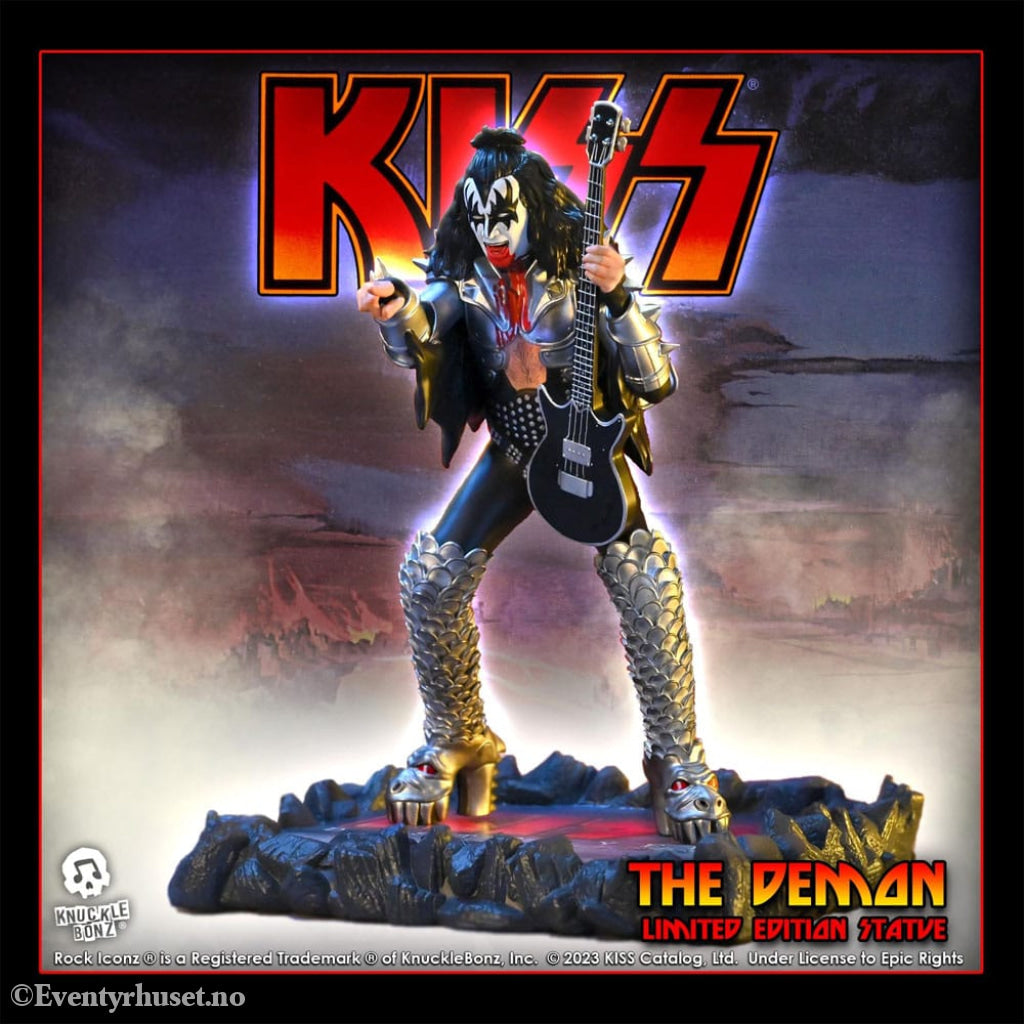 Kiss Rock Iconz Statue The Demon (Destroyer) 22 cm Collectibles