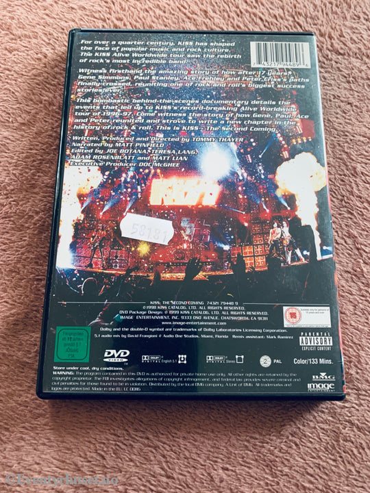 KISS: The Second Coming (1998). DVD.