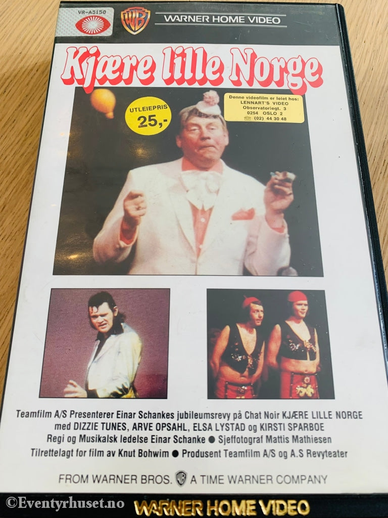 Kjære Lille Norge. 1973. Vhs Big Box.