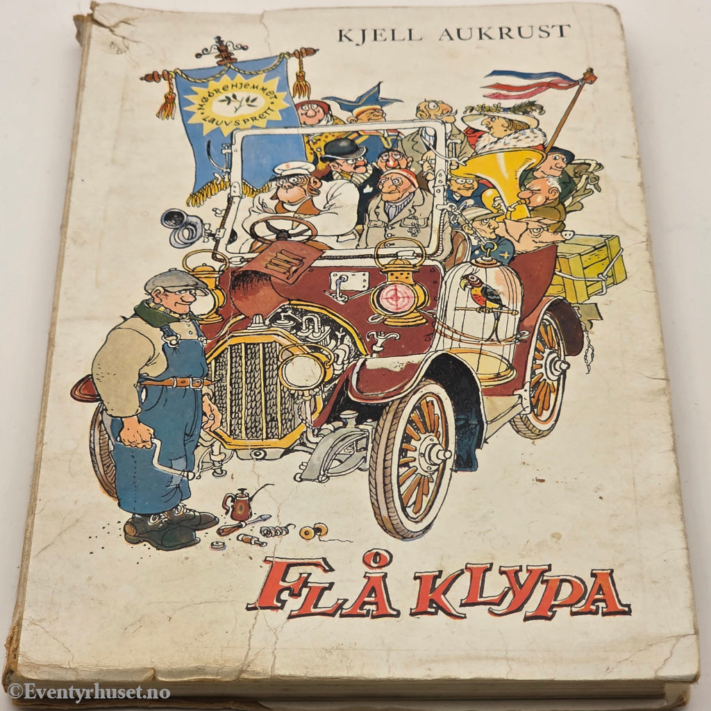 Kjell Aukrust. 1958. Flåklypa. Bok.