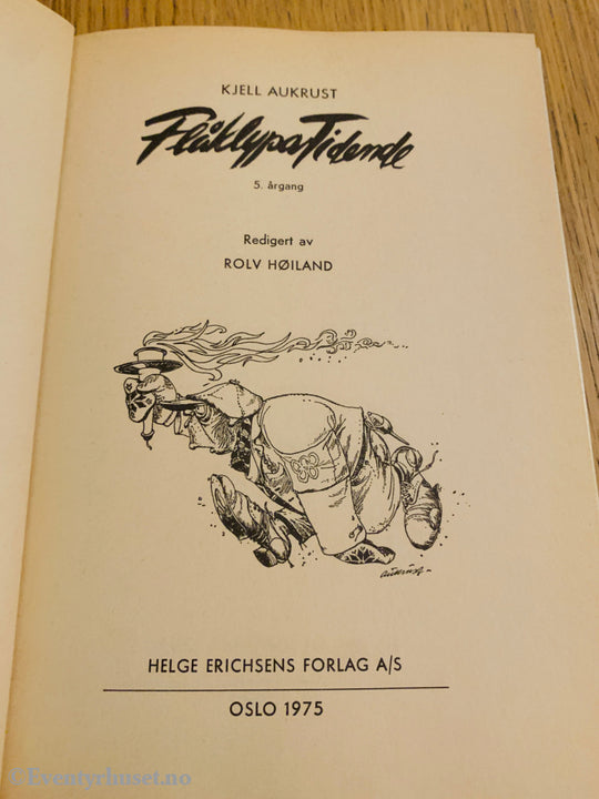 Kjell Aukrust, 1960, Flåklypa Tidende 5. årgang. Bok