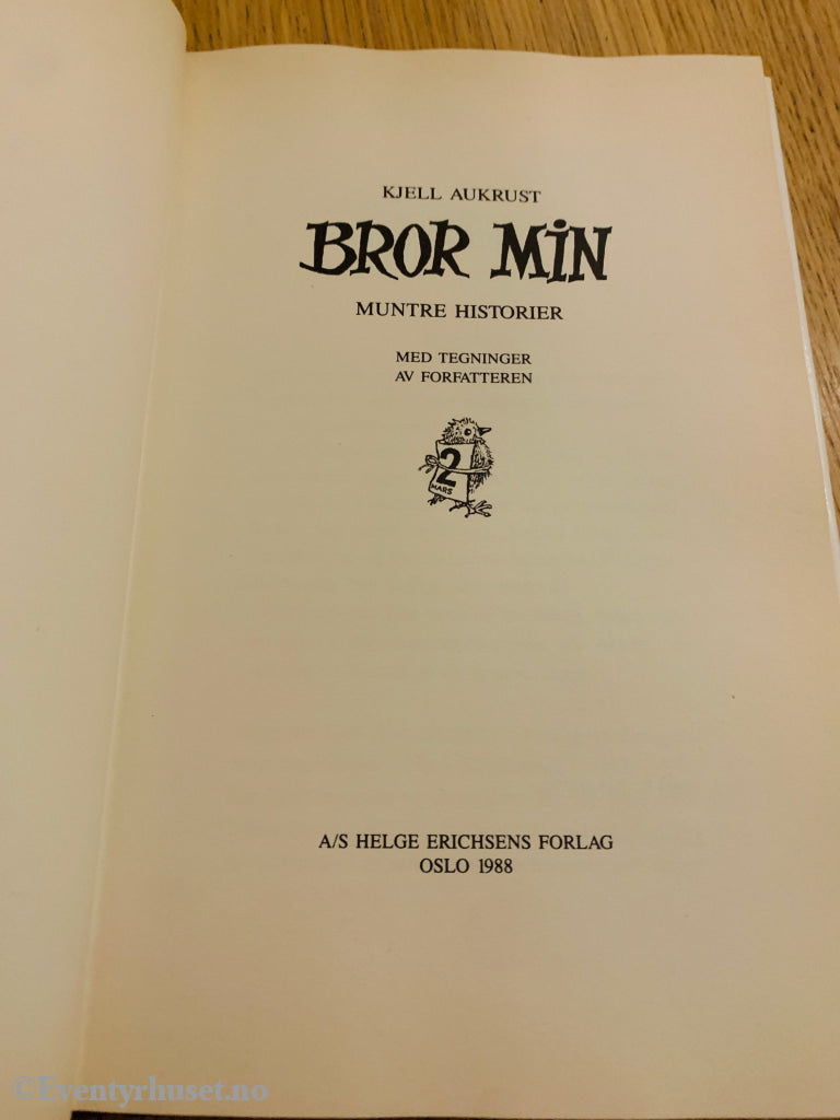 Kjell Aukrust, 1970, Bror min. Bok