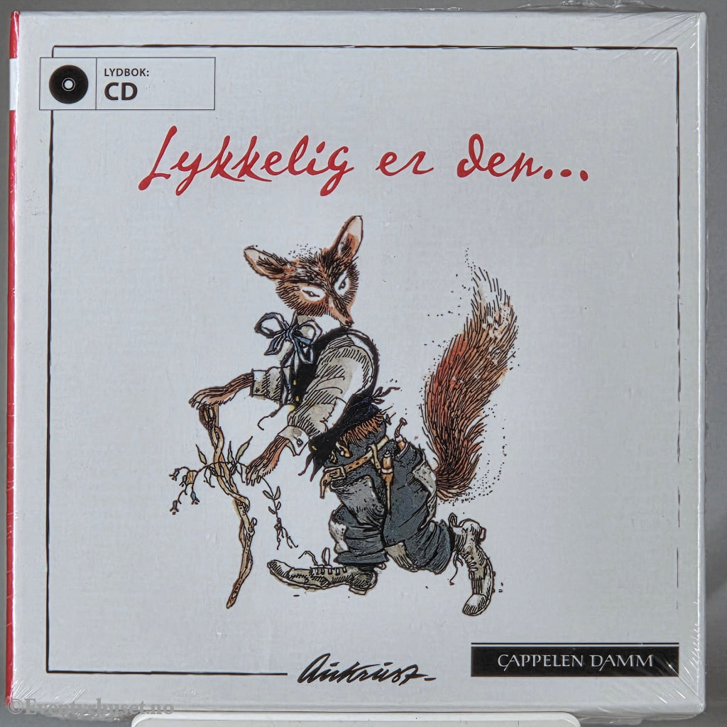 Kjell Aukrust (1995). Lykkelig er den... Lydbok på CD. Ny i plast!