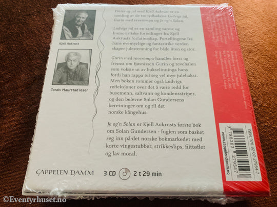 Kjell Aukrust. 2002. Vinter og jul med Kjell Aukrust. Lydbok på CD. Ny i plast!