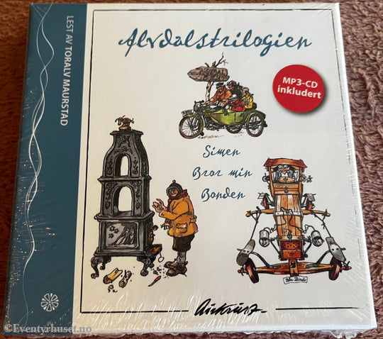 Kjell Aukrust. Alvdalstrioligien. Lydbok på CD. Ny i plast!