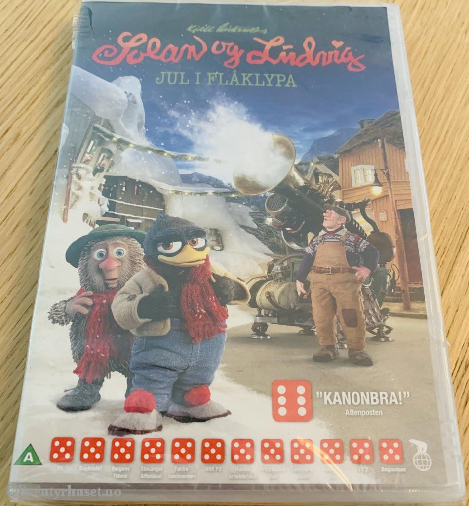 Kjell Aukrusts Solan Og Ludvig. Jul I Flåklypa. 2013. Dvd - Ny Plast!