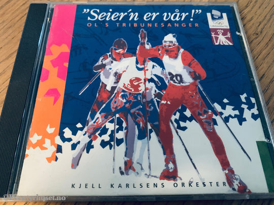 Kjell Karlsens Orkester. 1994. Seier’n er vår! OL’s tribunesanger. CD.