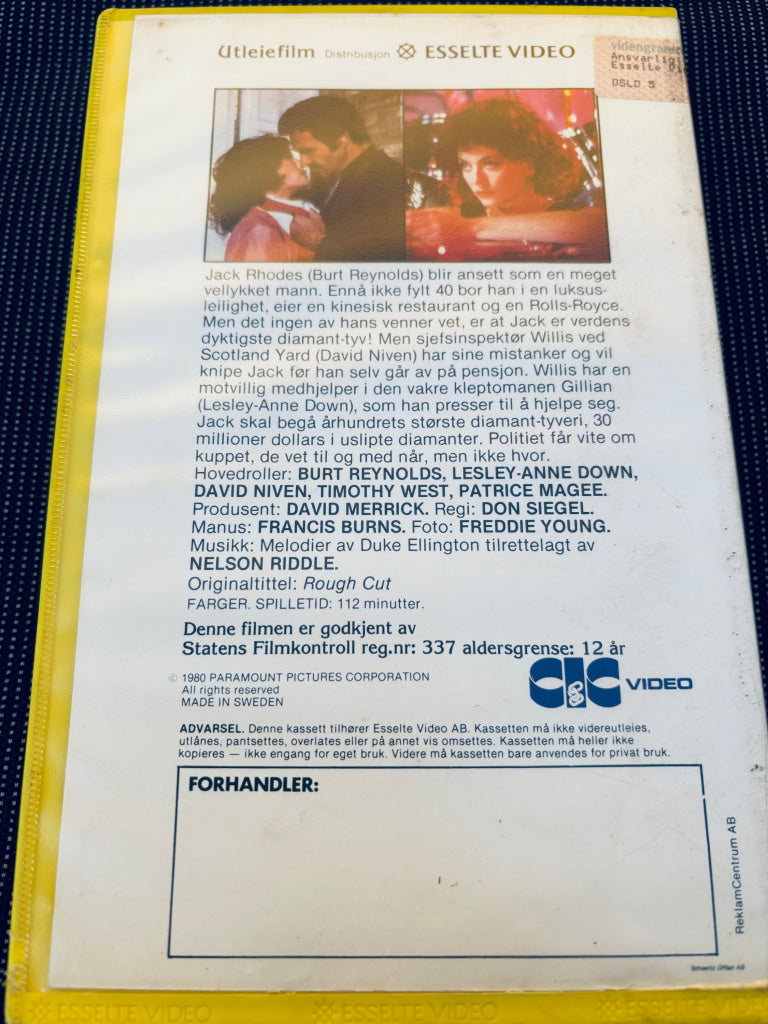 Kjeltringer… vi? 1980. VHS Big Box. VHS