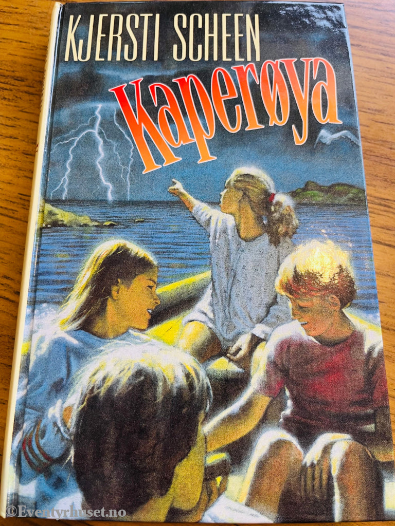 Kjersti Scheen. 1980-tallet. Kaperøya. Bok.