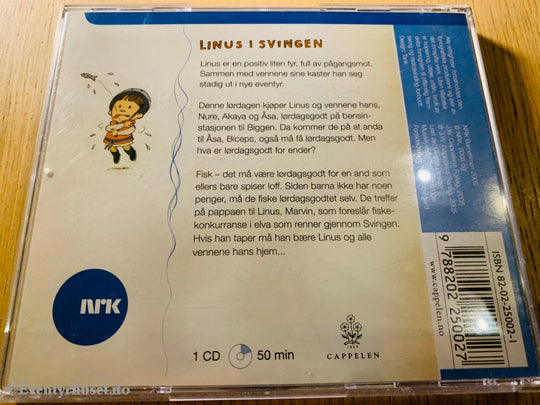 Kjetil Indregard. Linus I Svingen - Fiskekonkurransen (Nrk). Lydbok På Cd.