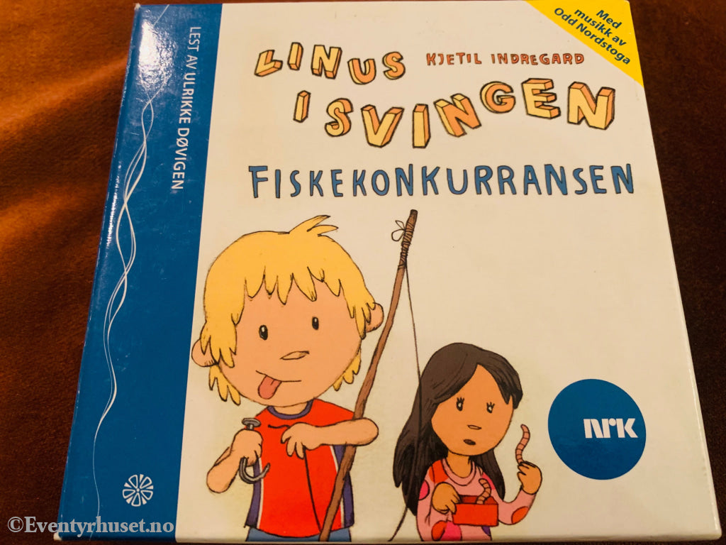 Kjetil Indregard. Linus I Svingen - Fiskekonkurransen (Nrk). Lydbok På Cd.