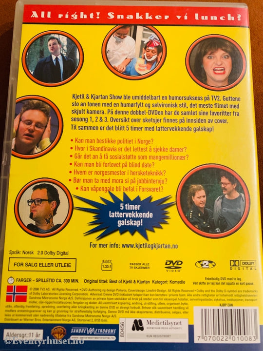 Kjetil & Kjartan - Best Of Sesong 1-3 (Tv2). Dvd. Dvd