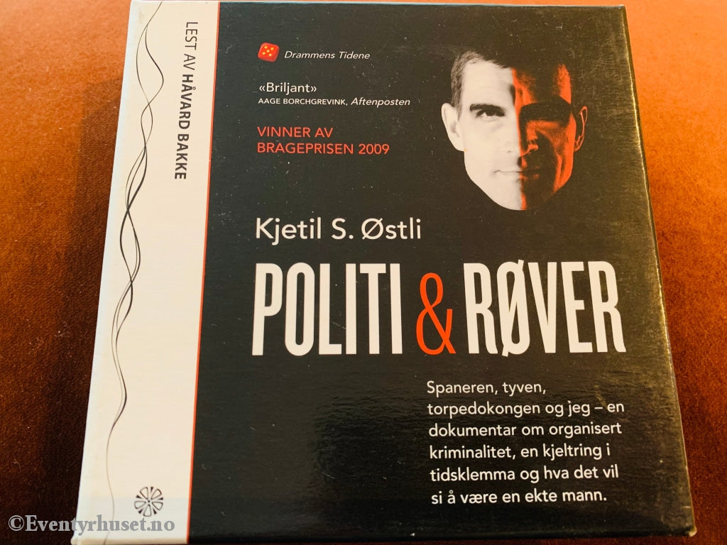 Kjetil S. Østli. Politi & Røver. Lydbok På 11 Cd.