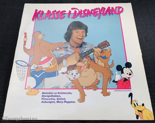 Klasse I Disneyland. 1980. Lp. Lp Plate