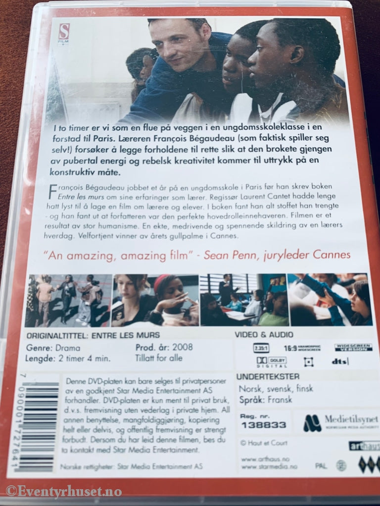 Klassen. Dvd. Dvd