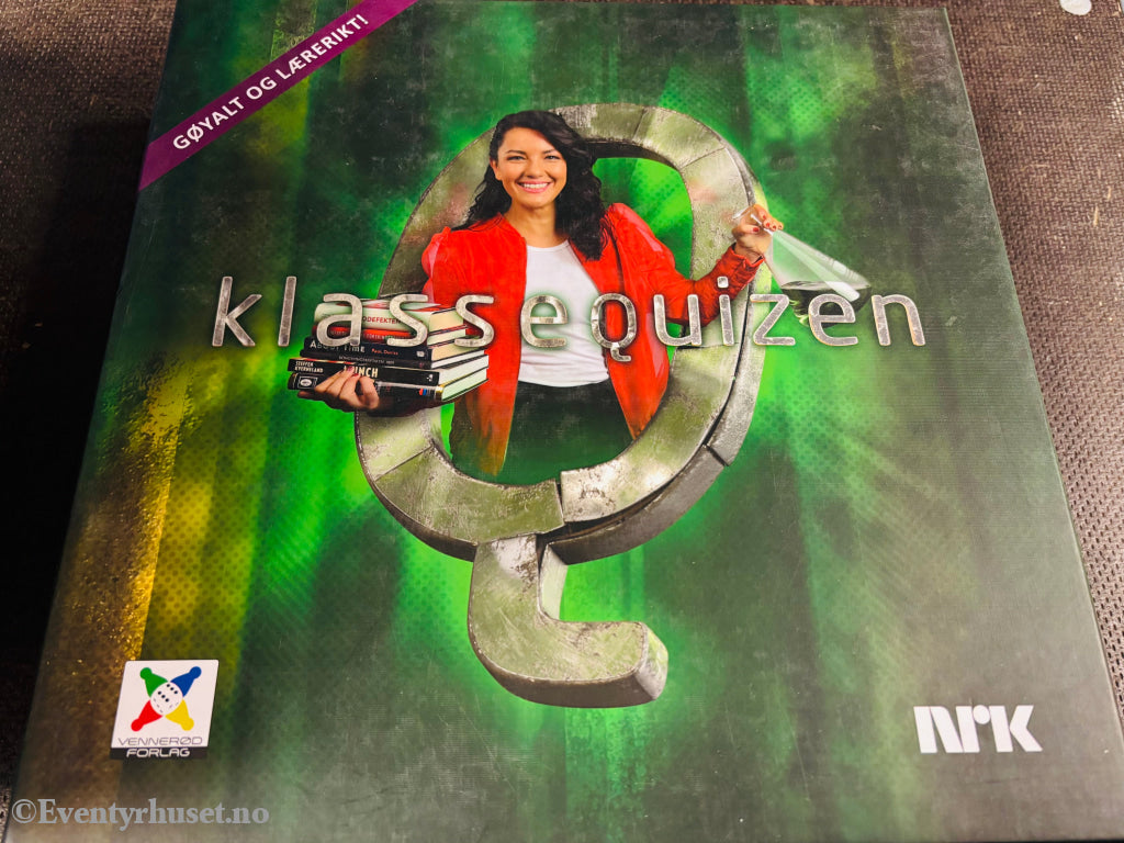 Klassequizen. Brettspill.