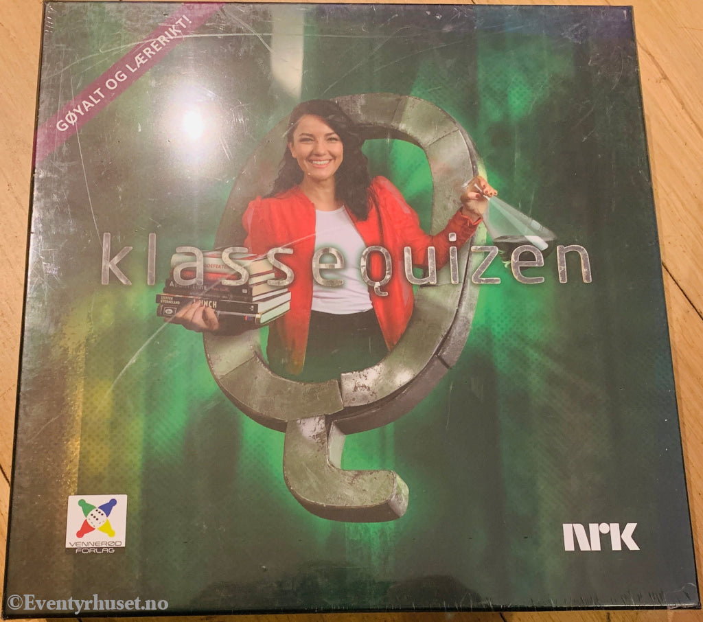 Klassequizen. Brettspill. Ny i plast!