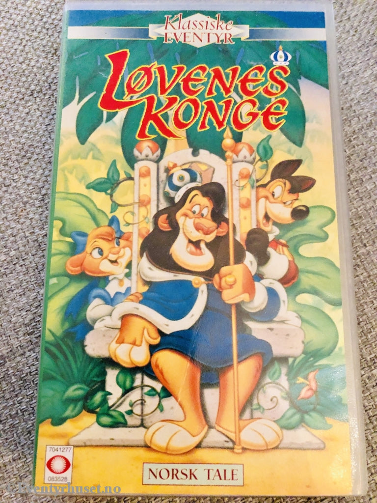 Løvenes Konge (Klassiske Eventyr). 1994. Vhs. Vhs