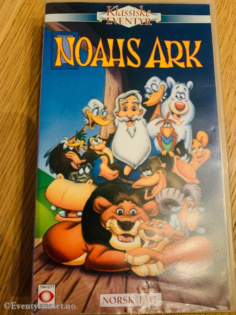 Klassiske Eventyr Egmont: Noahs Ark. 1995. Vhs. Vhs