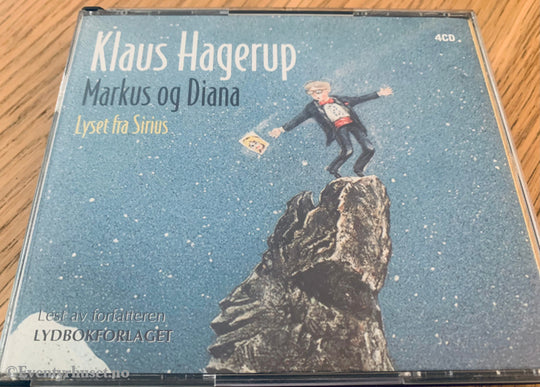 Klaus Hagerup. 1994/2001. Markus Og Diana - Lyset Fra Sirius. Lydbok På 4 Cd.