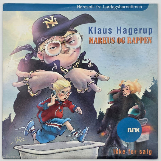 Klaus Hagerup. 1995. Markus og Rappen. Lydbok på CD.