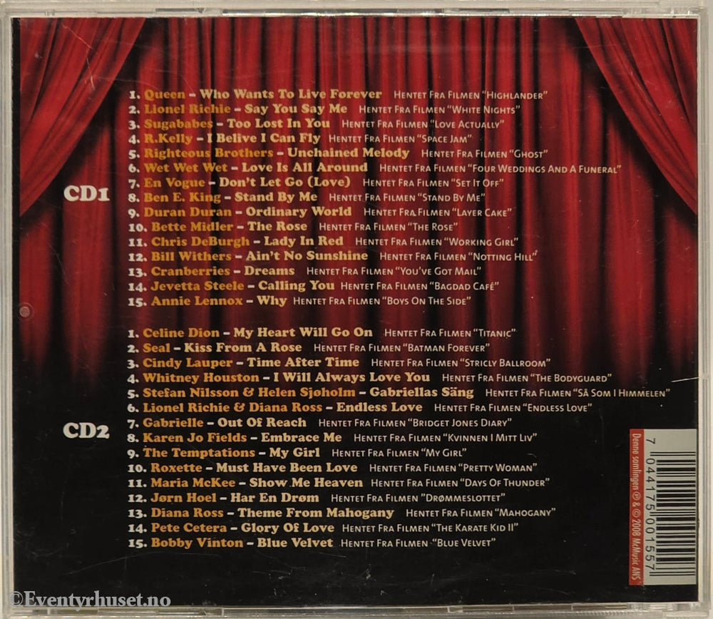 Klinelåter Fra Kinomørket - Diverse Artister (2005). Musikk-CD.