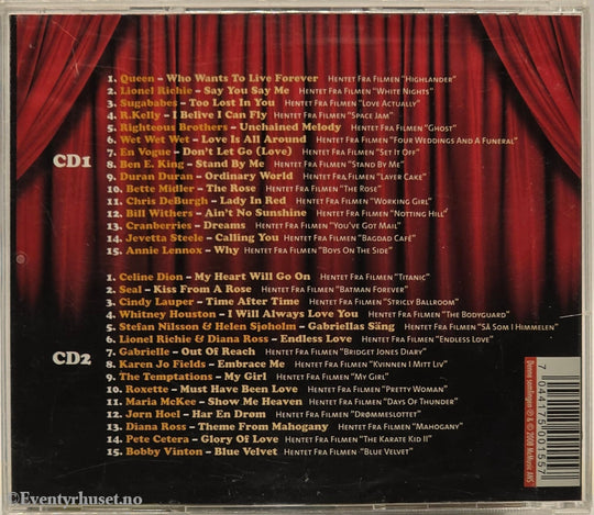 Klinelåter Fra Kinomørket - Diverse Artister (2005). Musikk-CD.