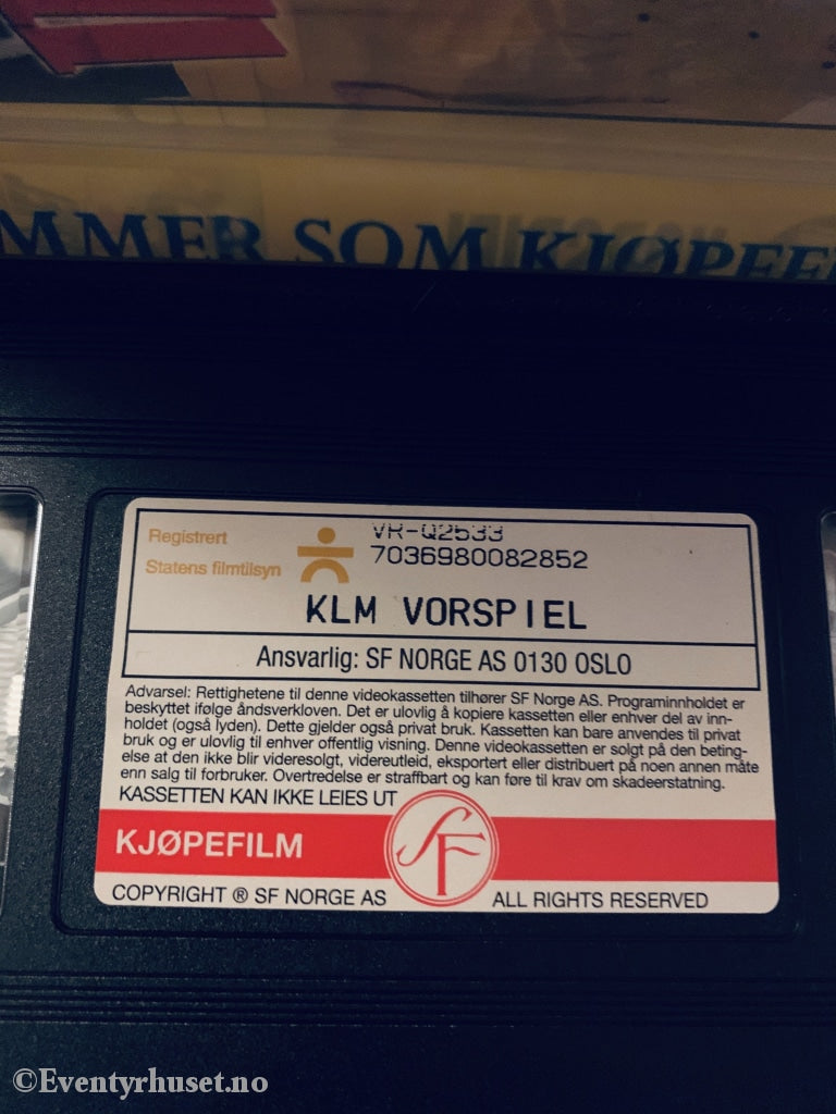 Klms Beste - Vorspiel. 1996. Vhs. Vhs