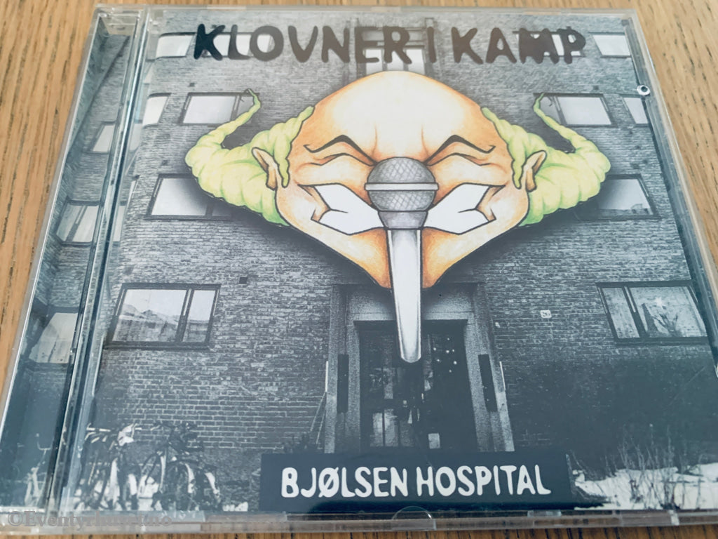 Klovner i Kamp. Bjølsen Hospital. 2001. Musikk-CD.