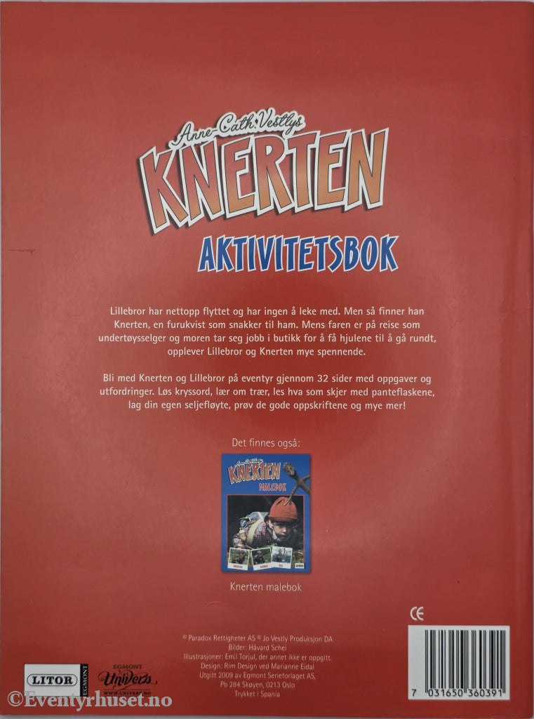 Knerten Aktivitesbok. Aktivitetshefte.