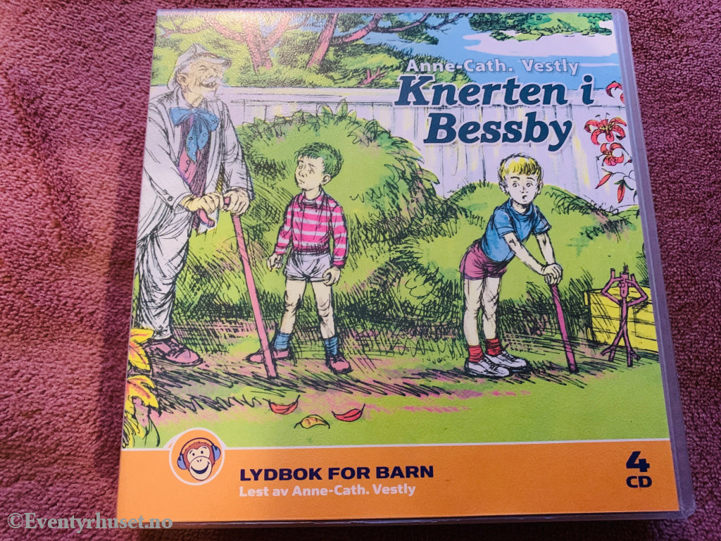 Knerten i Bessby. Lydbok på CD.