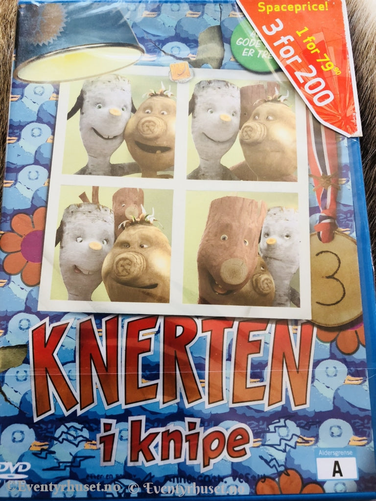 Knerten I Knipe. 2011. Dvd. Ny Plast! Dvd