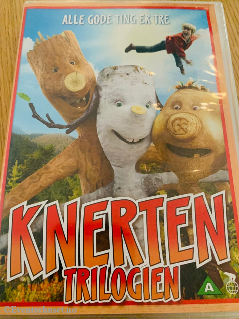 Knerten Triologien. Dvd Samleboks.