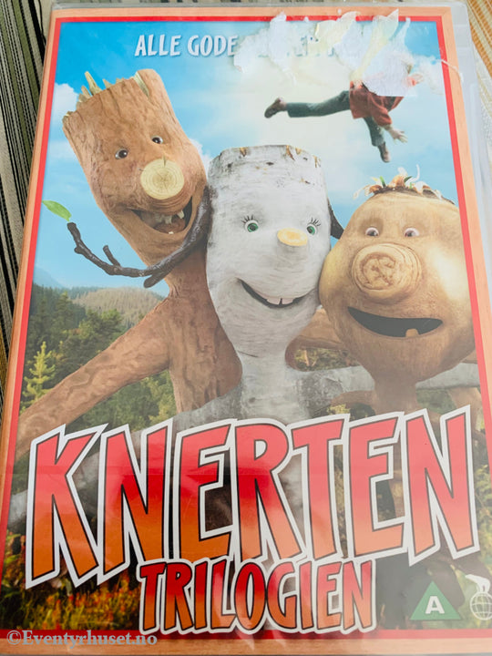 Knerten Triologien. Dvd Samleboks. Ny I Plast!