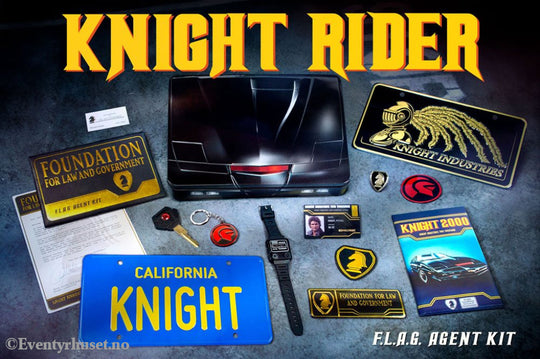 Knight Rider Gift Box F.L.A.G Agent Kit Home & Gifts