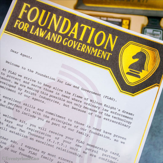 Knight Rider Gift Box F.L.A.G Agent Kit Home & Gifts