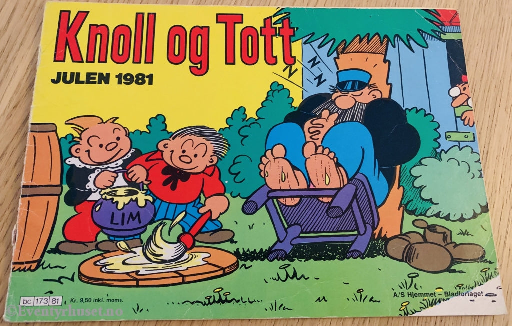 Knoll Og Tott. Julen 1981. Julehefter