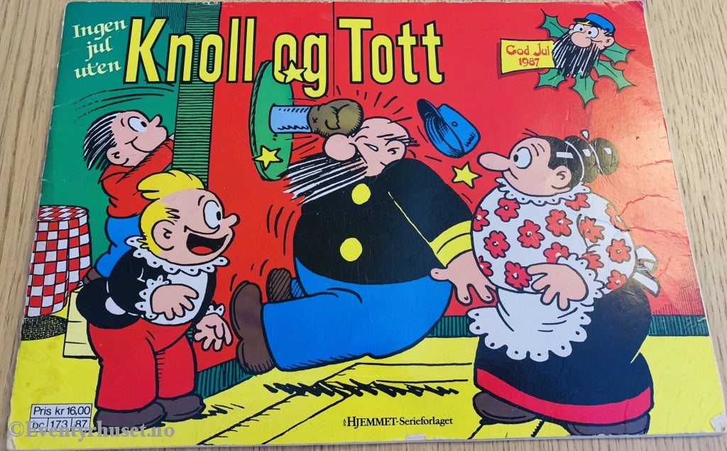 Knoll Og Tott. Julen 1987. Julehefter