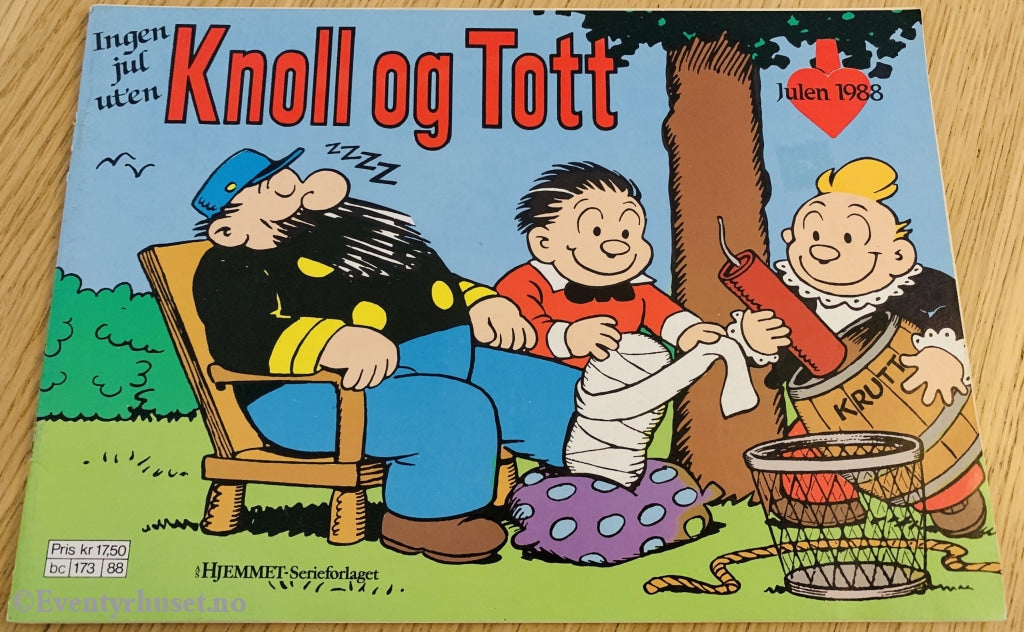 Knoll Og Tott. Julen 1988. Julehefter