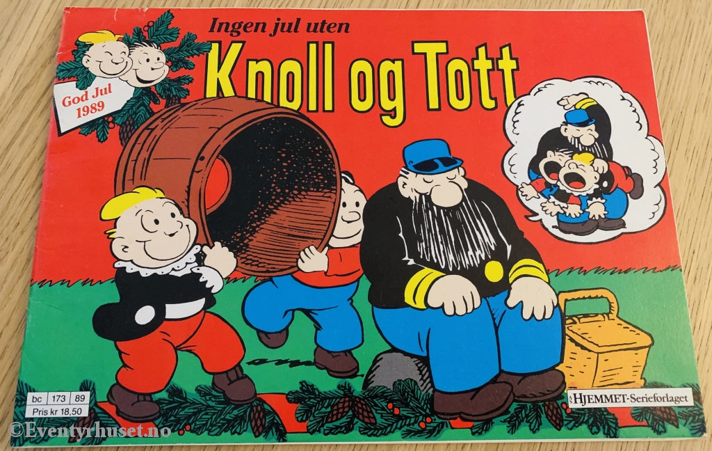 Knoll Og Tott. Julen 1989. Julehefter