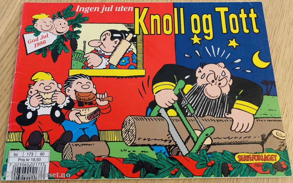 Knoll Og Tott. Julen 1990. Julehefter
