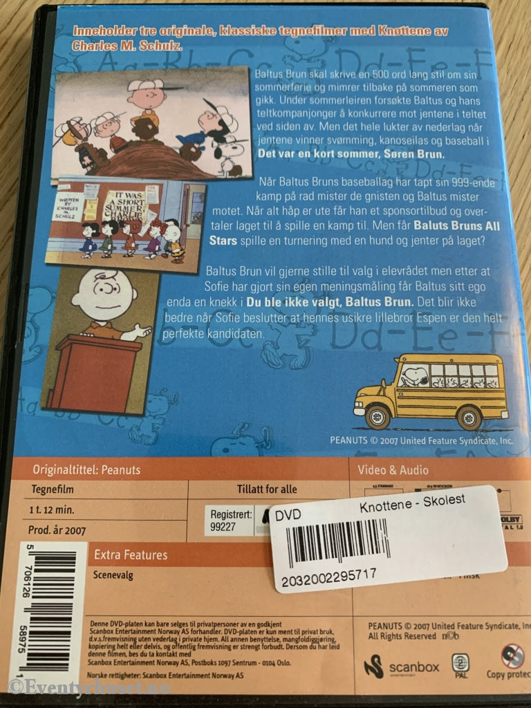 Knøttene - Skolestart. 2007. Dvd. Dvd