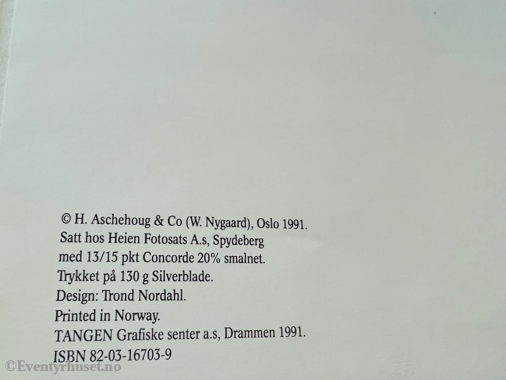 Knut Gørvell/trond Nordahl. 1991. Joakim I Bilenes Rike. Fortelling