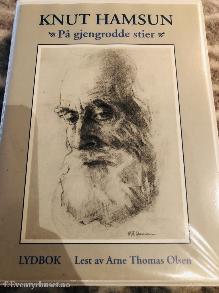 Knut Hamsun. 1995. På Gjengrodde Stier. Lydbok På 6 Kassetter. Kassettbok